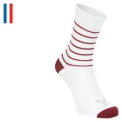 Calcetines LeBram Ventoux - Blanc / Rouge