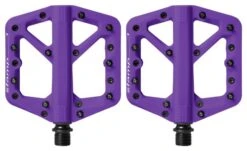 Par De P Dales Placas Crankbrothers STAMP 1 Purple