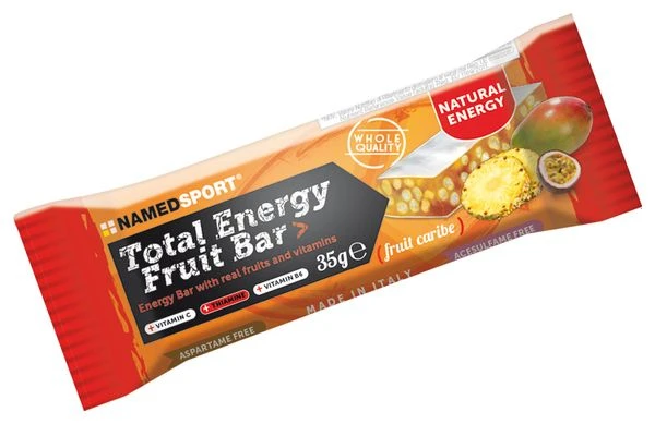 Energy Bar NamedSport Total Energy Fruit Bar 35g Fruits Caribe