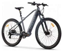 Moma Bikes Bicicleta Electrica EMTB-29 ' Suspension Delantera SHIMANO 24 V & Doble Freno Disco Hydraulicos Bateria Integrada Ion Litio 48V 13Ah