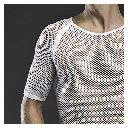 Capa Base De Manga Corta GripGrab 3 Estaciones Blanca - Imagen 2