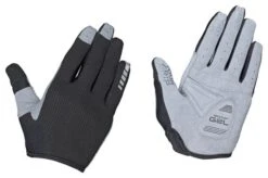 GripGrab Shark Mujer Long Goves Negro