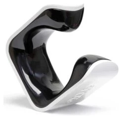 Portabicicletas De Montaje En Pared Híbrido Hornit Clug M (33-42 Mm / 1.3-1.75 '') Blanco / Negro