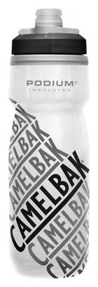 Botella Aislada Camelbak Podium Chill 0 6L Race Edition Blanco / Negro