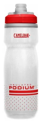 Camelbak Podium Chill 0.6L Lata Blanco / Rojo