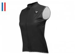 Chaqueta Sin Mangas LeBram Allos Para Mujer Negra