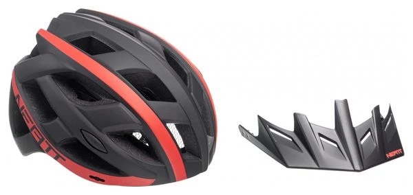 Casco Neatt Basalte Race Noir / Rouge - Imagen 6