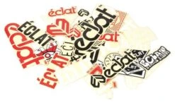 Eclat Kit De Adhesivo Radiance Rojo / Negro