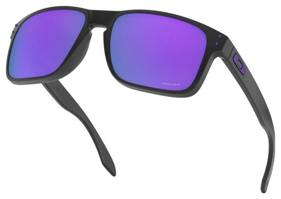 Gafas Oakley Holbrook Black Purple Prizm Purple - Imagen 5