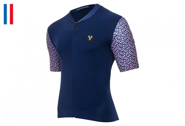 Maillot Mangas Cortas LeBram Aspin Slim Fit Azul Marino