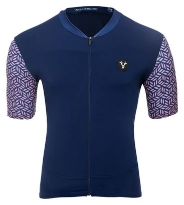 Maillot Mangas Cortas LeBram Aspin Slim Fit Azul Marino - Imagen 2