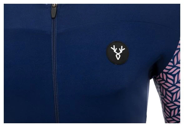 Maillot Mangas Cortas LeBram Aspin Slim Fit Azul Marino - Imagen 4