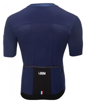 LeBram Allos Maillot Mangas Cortas Azul Slim Fit - Imagen 3