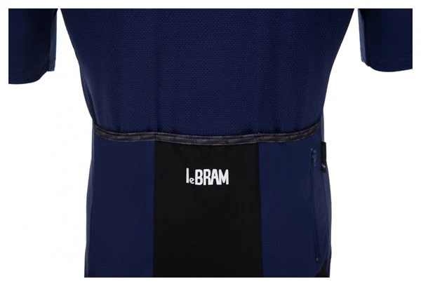 LeBram Allos Maillot Mangas Cortas Azul Slim Fit - Imagen 5