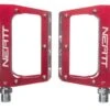 Par De Pedales Planos Neatt Attack V2 XL 11 Pines Rojo