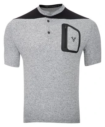 Jersey Gris De Corte Recto Y Manga Corta Parpaillon De LeBram - Imagen 3