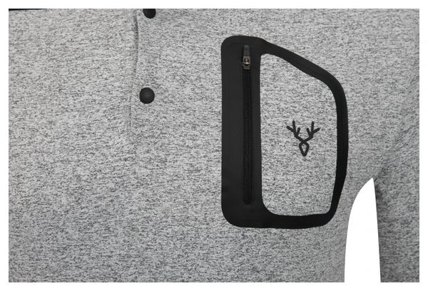 Jersey Gris De Corte Recto Y Manga Corta Parpaillon De LeBram - Imagen 6