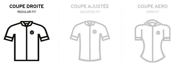 Jersey Gris De Corte Recto Y Manga Corta Parpaillon De LeBram - Imagen 2