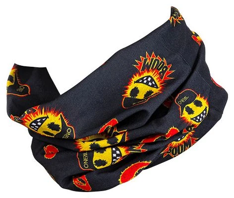 Calentador De Cuello O'Neal Emoji Negro / Amarillo