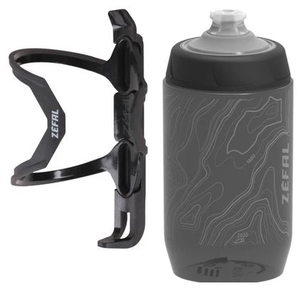 ZEFAL Portabid贸n Pulse Z2 Con Bid贸n Sense Pro 50 Negro / Gris