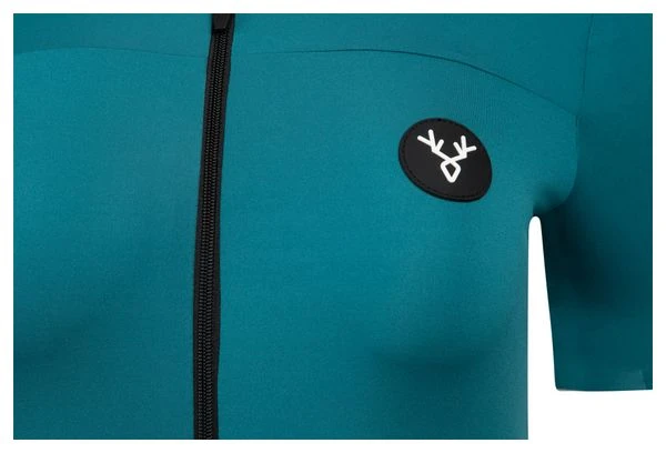 Maillot De Manga Corta Para Mujer LeBram Allos Azul Pelforth Tailored Fit - Imagen 5