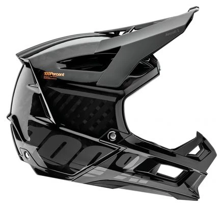 Casco Integral 100% Aircraft 2 Noir / Orange