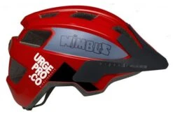 Casco All Mountain Niño Urge Nimbus Rojo