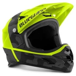 Casco Integral Bluegrass Intox Jaune / Camouflage / Fluo