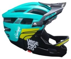 Urge Casco Gringo De La Pampa Con Mentonera Desmontable Azul Negro