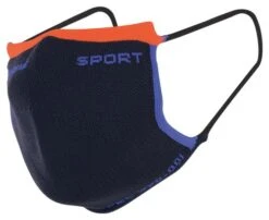Máscara Deportiva Thuasne Activ Security Sport V2 Azul Naranja