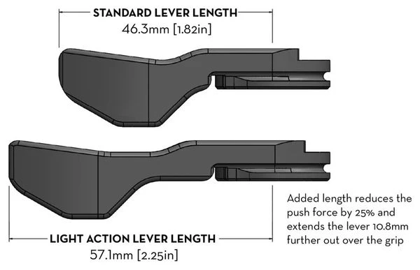 Wolf-tooth Wolf Tooth ReMote Para Shimano IS-II (sin Cable Ni Carcasa) Negro - Imagen 3
