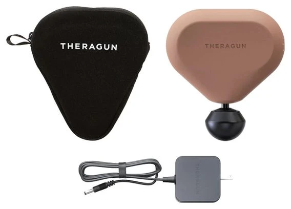 Mini Pistola De Masaje Theragun Desert Rose - Imagen 4