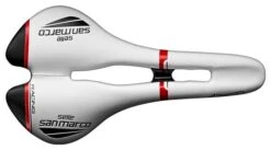 Selle San Marco Aspide Racing Open-Fit Blanco