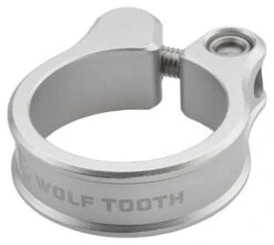 Wolf-tooth Abrazadera De Tija De Sillín Wolf Tooth Plata