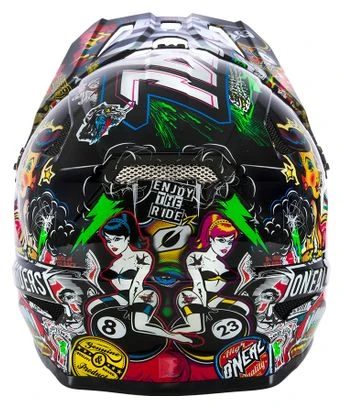 Casco Integral O'Neal Crank Multi-couleur - Imagen 3
