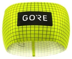 Cinta Para La Cabeza GORE Wear Grid Amarillo Neón / Negro