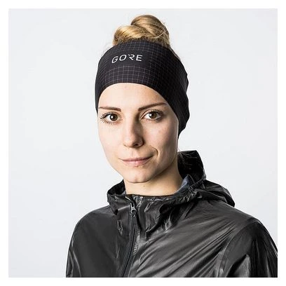 Cinta Para La Cabeza GORE Wear Grid Negro / Gris Urbano - Imagen 2