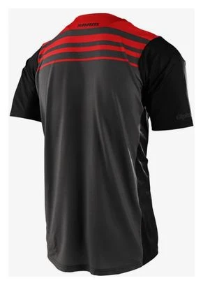 Maillot De Manga Corta Troy Lee Designs Skyline Sram Rojo / Negro - Imagen 2