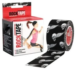 RockTape - (5cm X 5m) - Crâne Noir