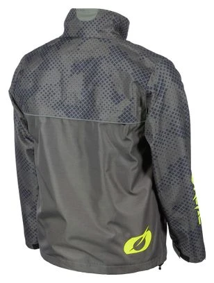 Chaqueta Impermeable O'Neal SHORE Rain V.22 Gris / Amarillo - Imagen 2