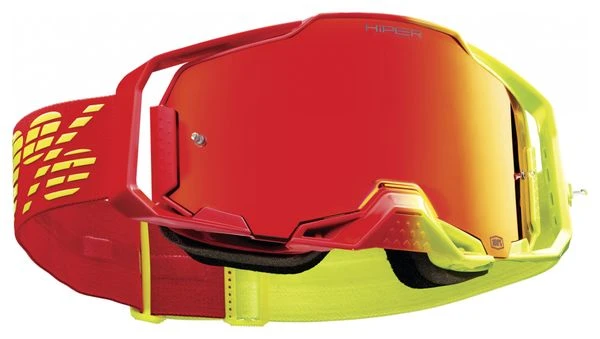 M谩scara 100% Armega Solaris Hiper Orange Yellow