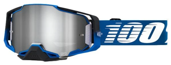 M谩scara 100% Armega Silver Blue