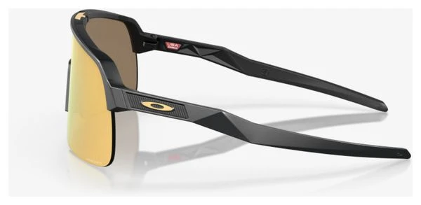 Gafas Oakley Sutro Lite Black Yellow Prizm 24k Polarized¤UV Catégorie 3 - Imagen 4