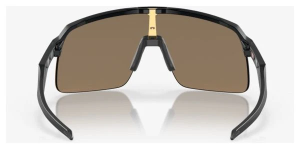 Gafas Oakley Sutro Lite Black Yellow Prizm 24k Polarized¤UV Catégorie 3 - Imagen 5