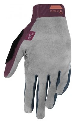 Guantes Largos Mujer Leatt MTB 1.0 GripR Dusk Violeta - Imagen 2