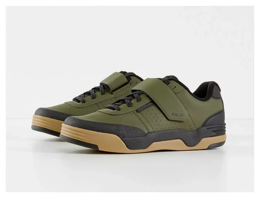 Bontrager Rally MTB Zapatillas MTB De Pared Gris Oliva / Goma - Imagen 4