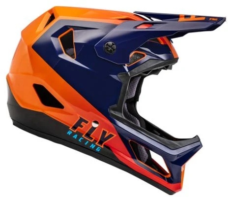 Casco Integral Fly Racing Rayce Rouge / Orange - Imagen 4