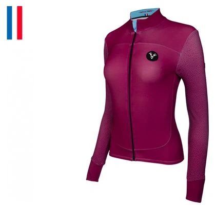 Maillot De Manga Larga Para Mujer LeBram Soulor Fuschia