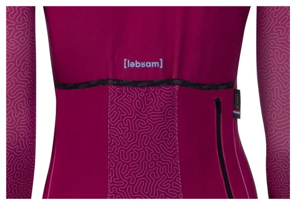 Maillot De Manga Larga Para Mujer LeBram Soulor Fuschia - Imagen 5
