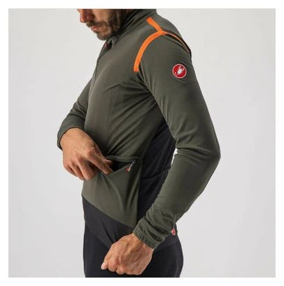 Chaqueta Castelli Alpha RoS 2 Light Verde / Negro - Imagen 3